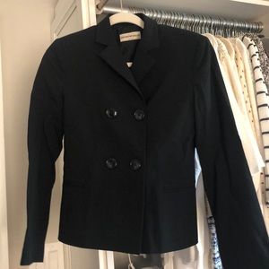 Emporio Armani black suit blazer jacket